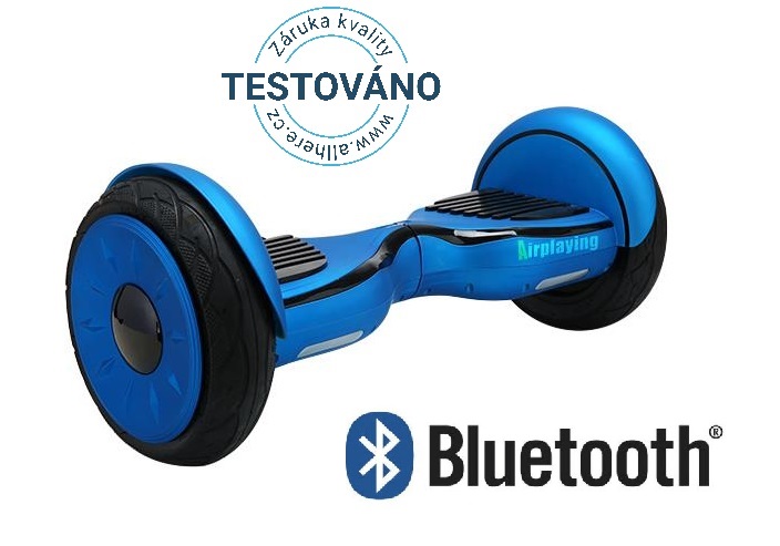 Hoverboard EcoWheel 10,5" Cross - modrá matt