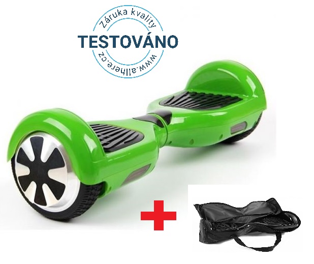 Hoverboard EcoWheel 6,5" standard s Bluetooth - zelená