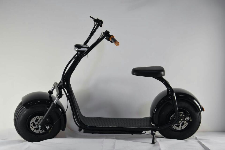 Elektrická koloběžka EcoWheel GR1 12Ah 1000W - černá