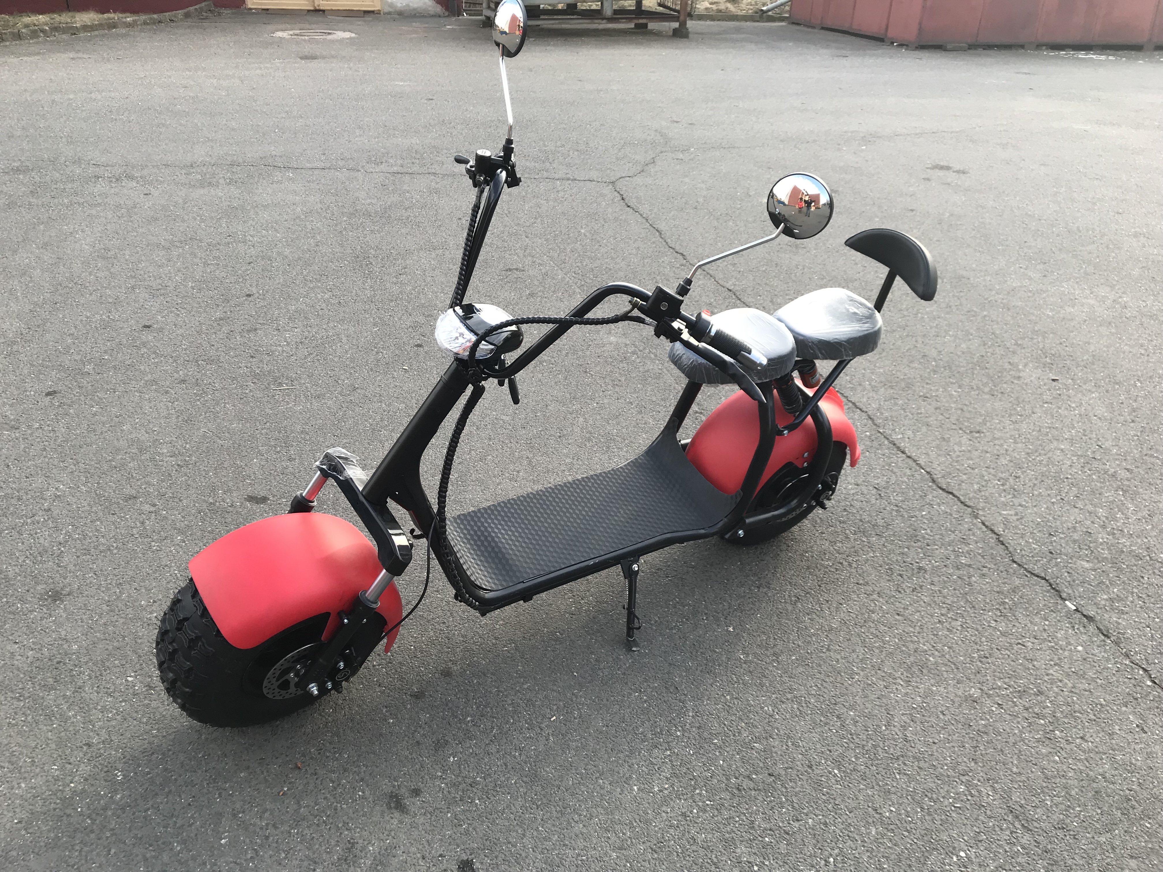Elektrická koloběžka EcoWheel GR1+ 1000W 20Ah - bílá