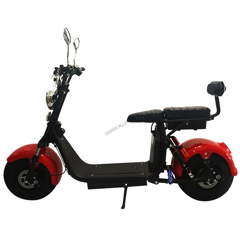 Elektrická koloběžka EcoWheel GR10 40Ah 2000W - hnědá