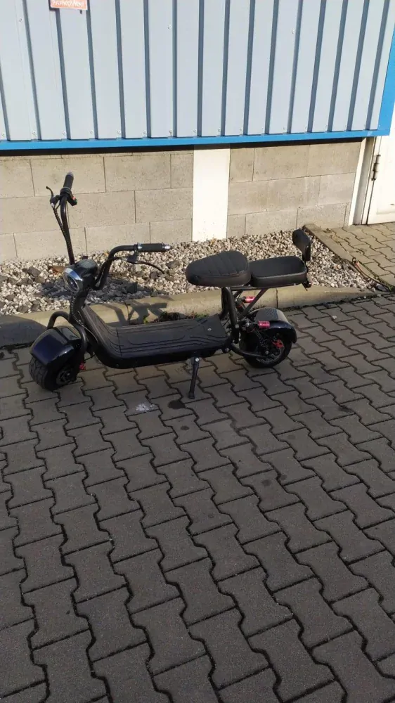 Elektrický chopper EcoWheel GR8 mini modrá