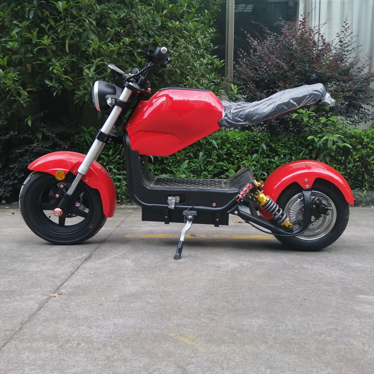 Elektrická koloběžka Chooper EcoWheel GR25 40Ah 2000W - červená
