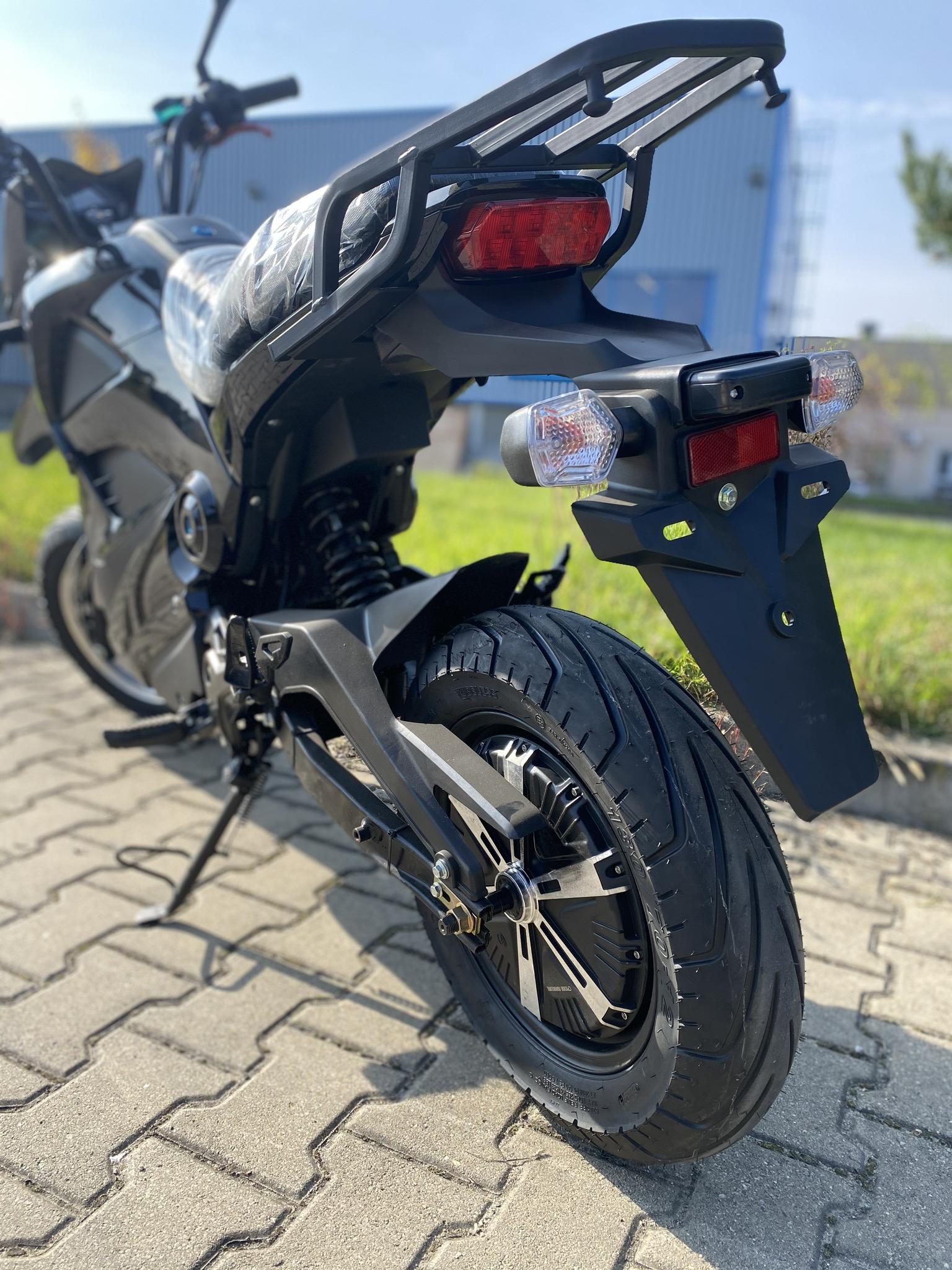 Elektrický skútr EcoWheel G5 2000W 40Ah 72V COC - oranžová