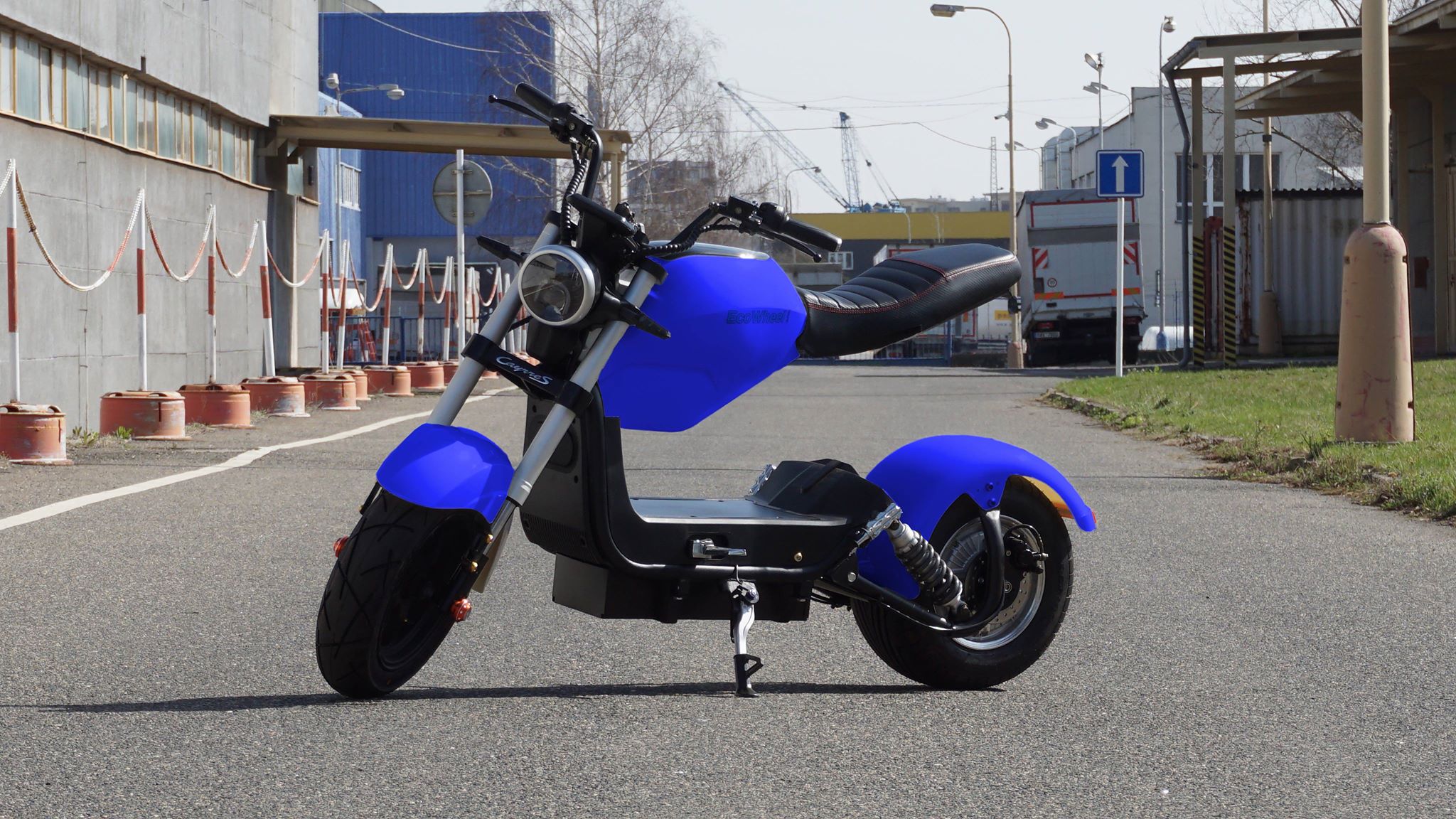 Elektrická koloběžka EcoWheel Chooper GR25 20Ah - oranžová