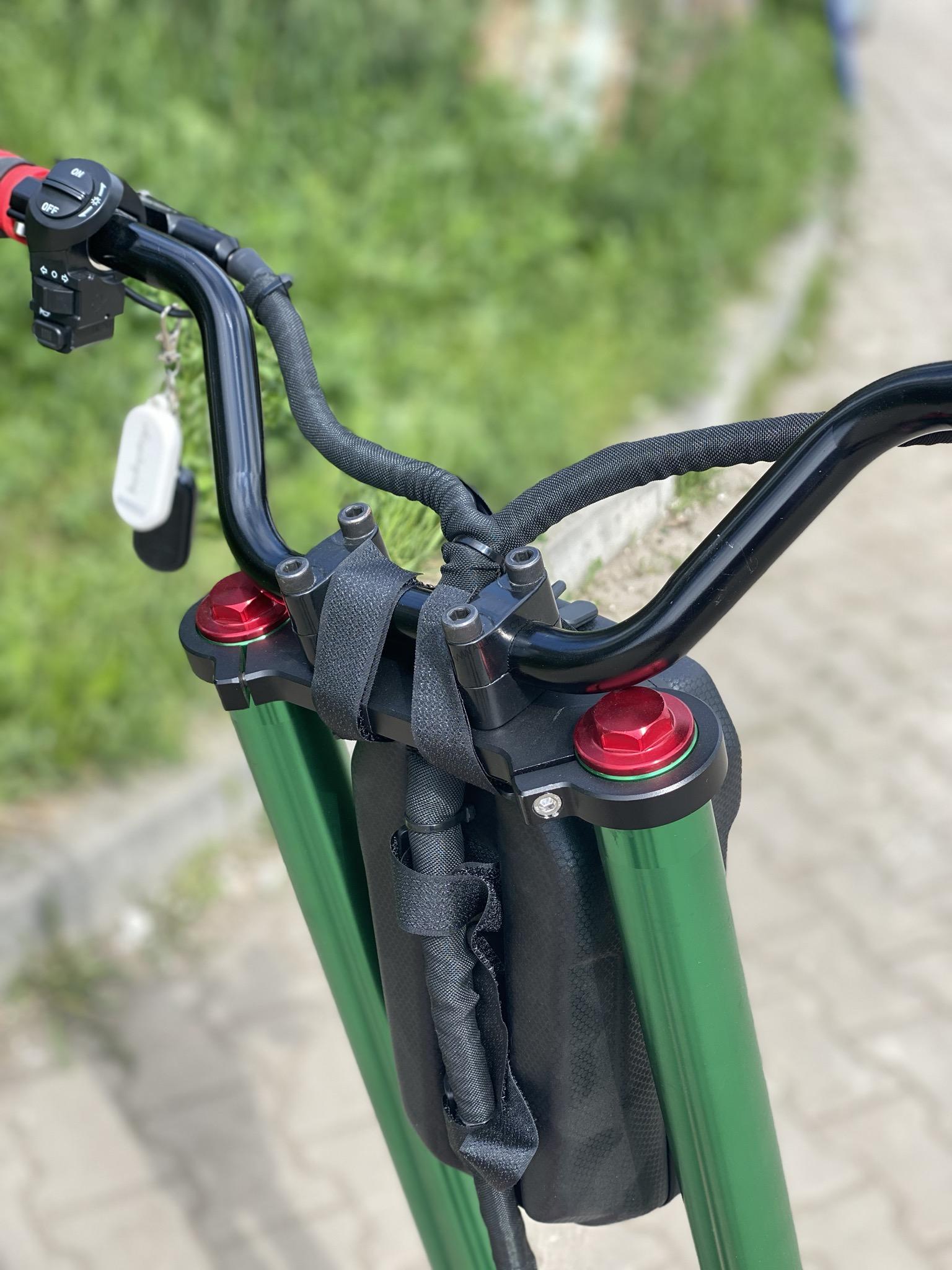 2WD Elektrická koloběžka EcoWheel K105 Double RED