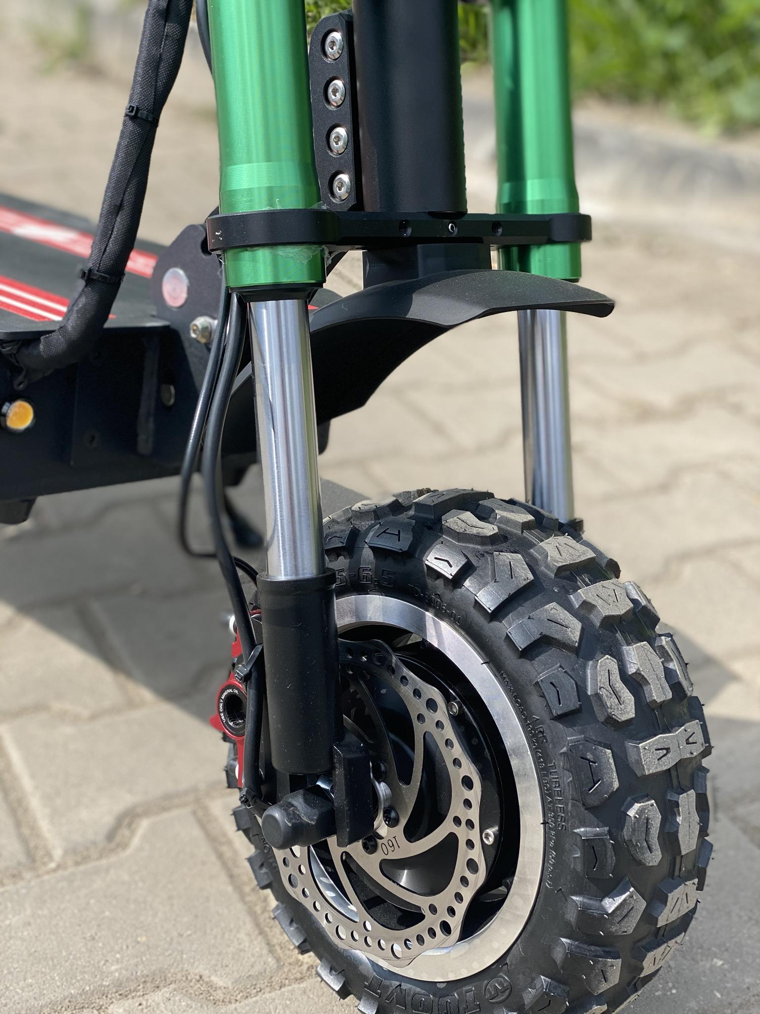 2WD Elektrická koloběžka EcoWheel K105 Double RED