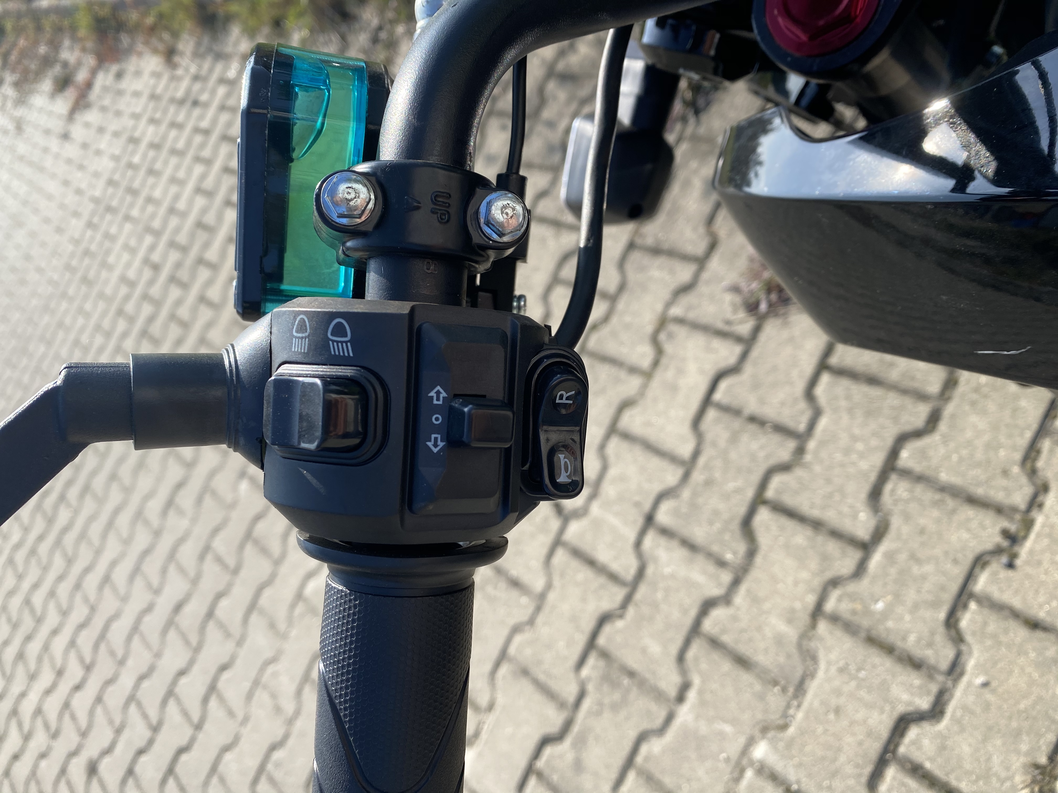 Elektrický skútr EcoWheel G5 ENDUR 2000W 40Ah 72V COC - Modrá