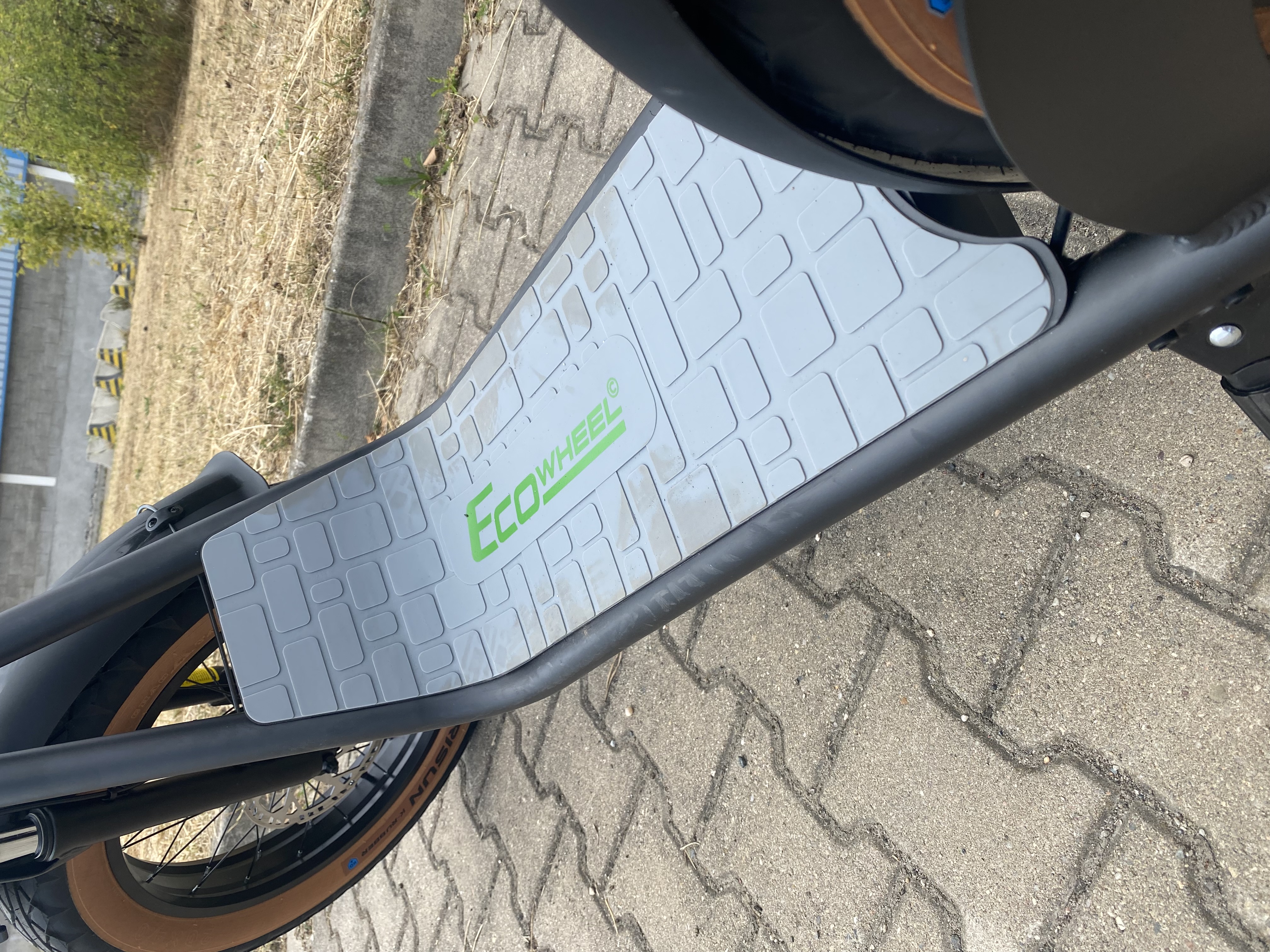 Elektrická koloběžka EcoWheel RETRUS 1000W 25Ah LG - modrá