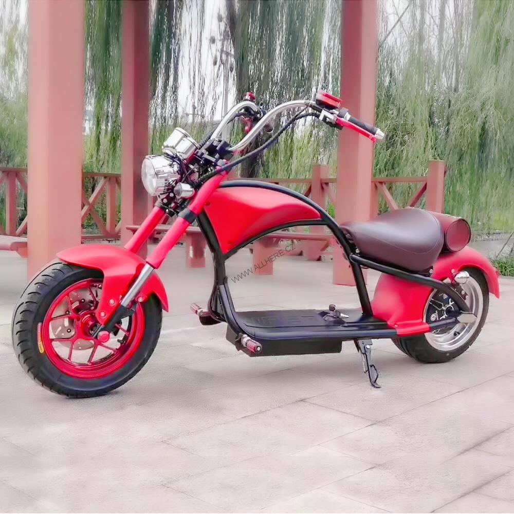 Elektrická koloběžka EcoWheel GR22 30Ah 2000W - zelená matná