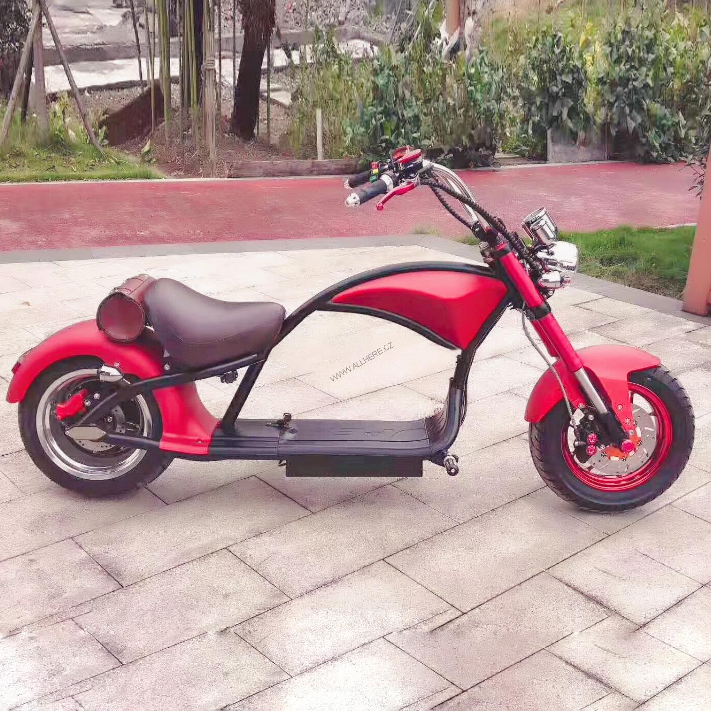 Elektrická koloběžka EcoWheel GR22 30Ah 1000W - černá matná