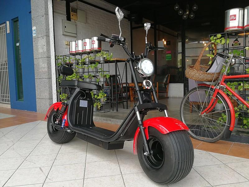 Elektrická koloběžka EcoWheel GR10X COC 40Ah - oranžová