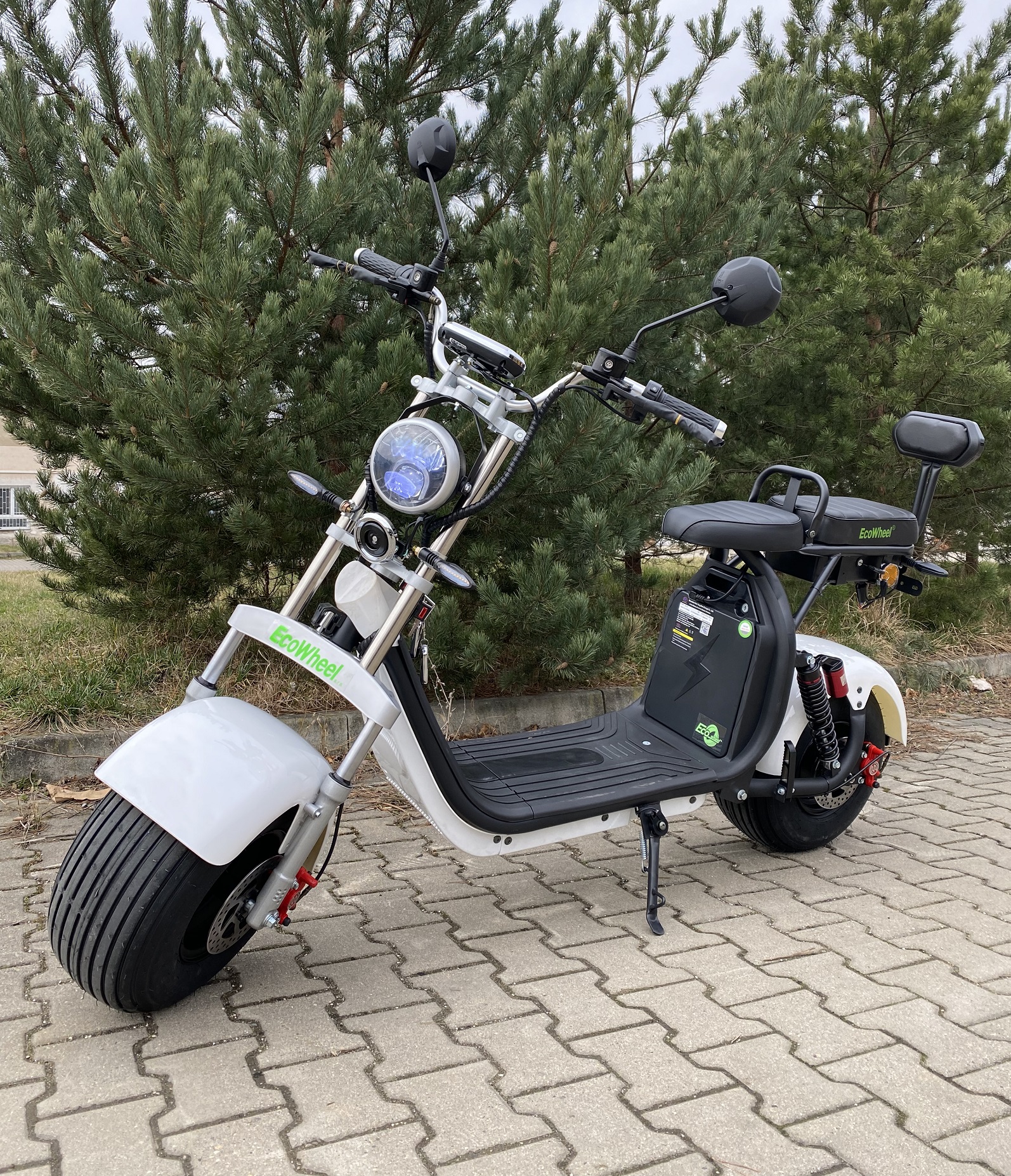 Elektrická koloběžka EcoWheel GR10X COC 40Ah - oranžová