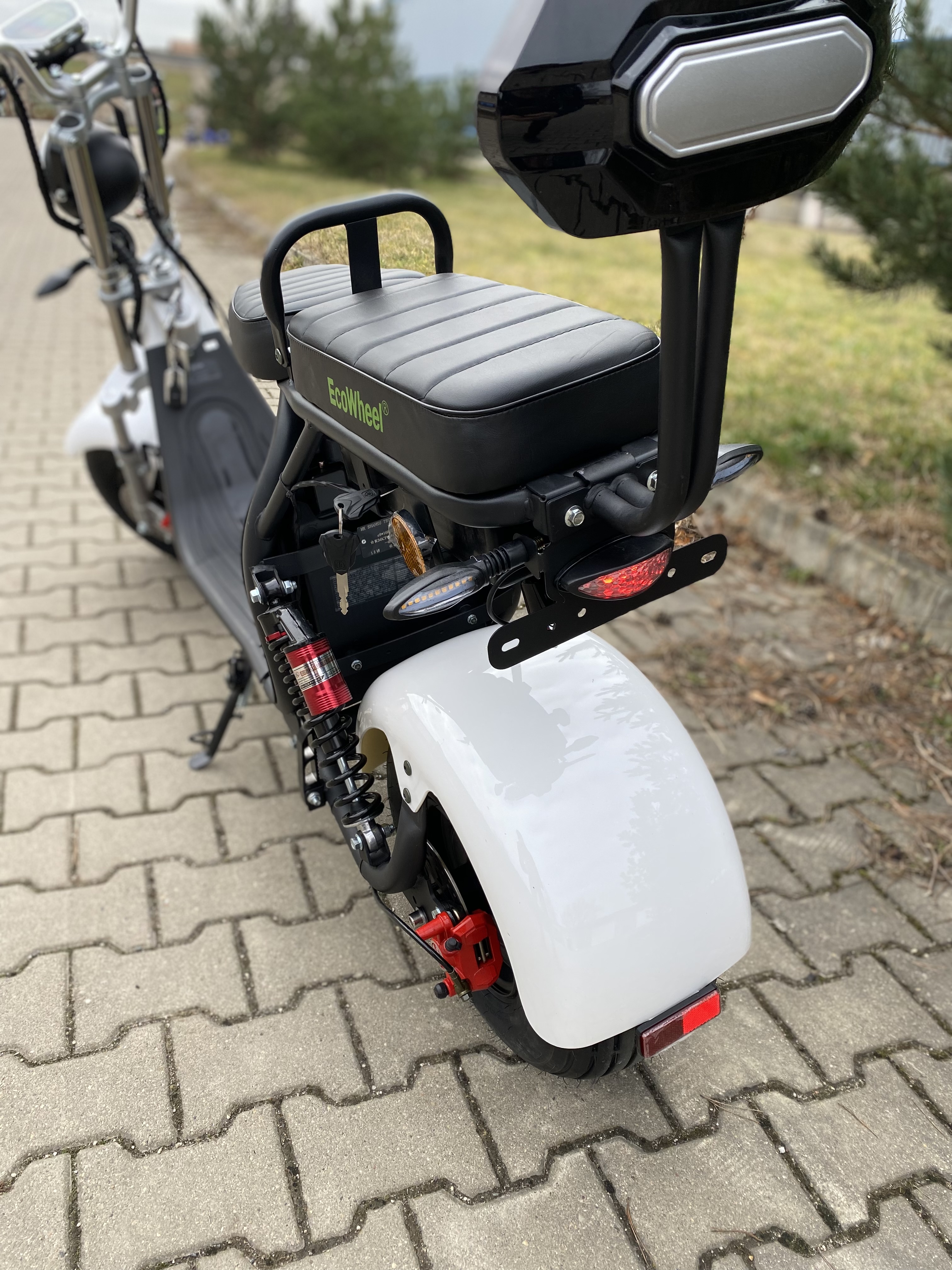 Elektrická koloběžka EcoWheel GR10X COC 40Ah - oranžová