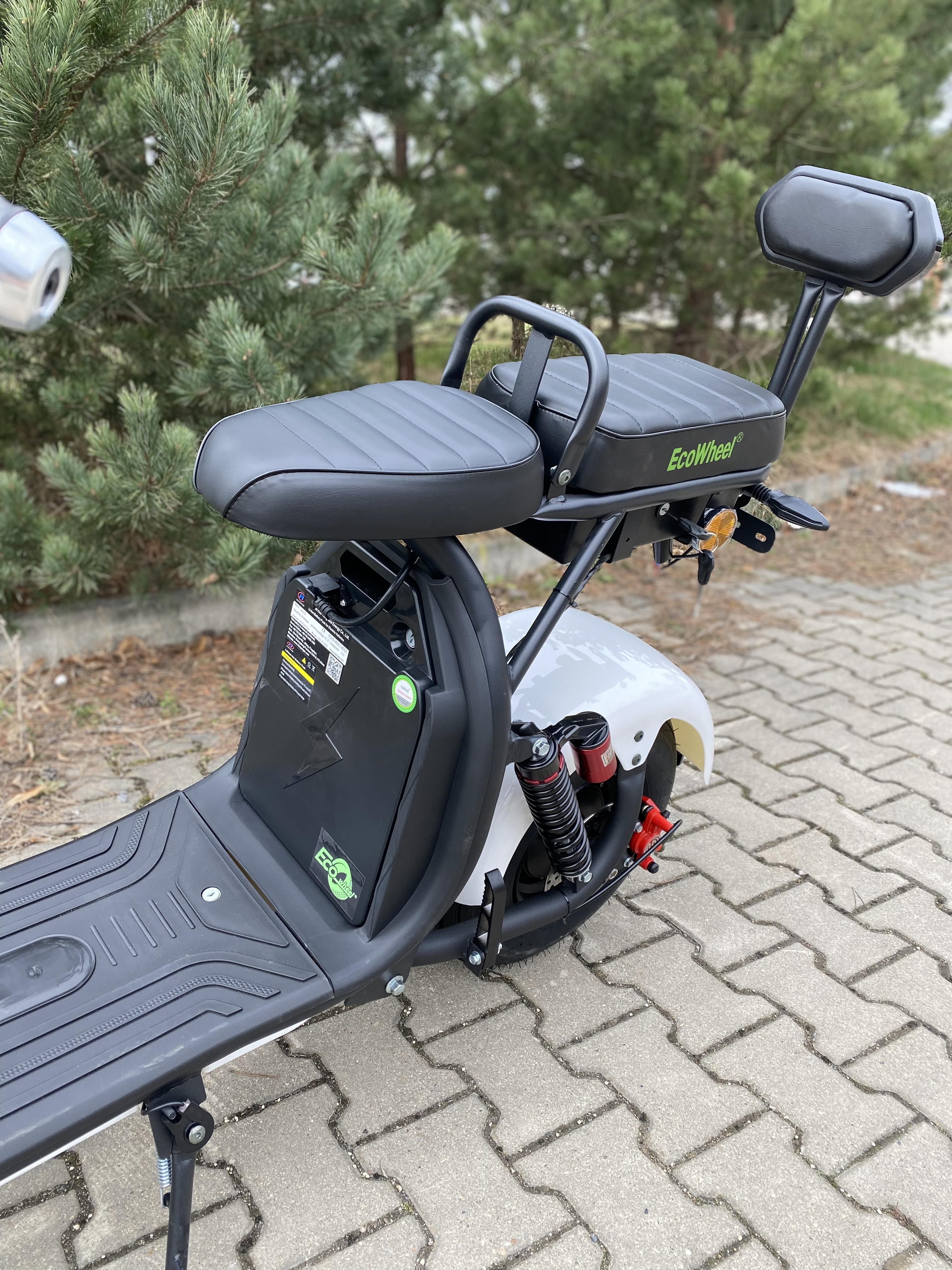 Elektrická koloběžka EcoWheel GR10X COC 40Ah - oranžová