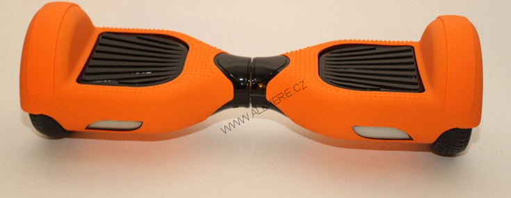 Silikonový obal pro hoverboard 6,5" - oranžová + černá