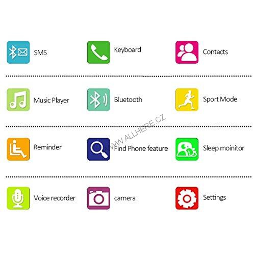 Hodinky SMARTWATCH DZ09 Bílá + České menu