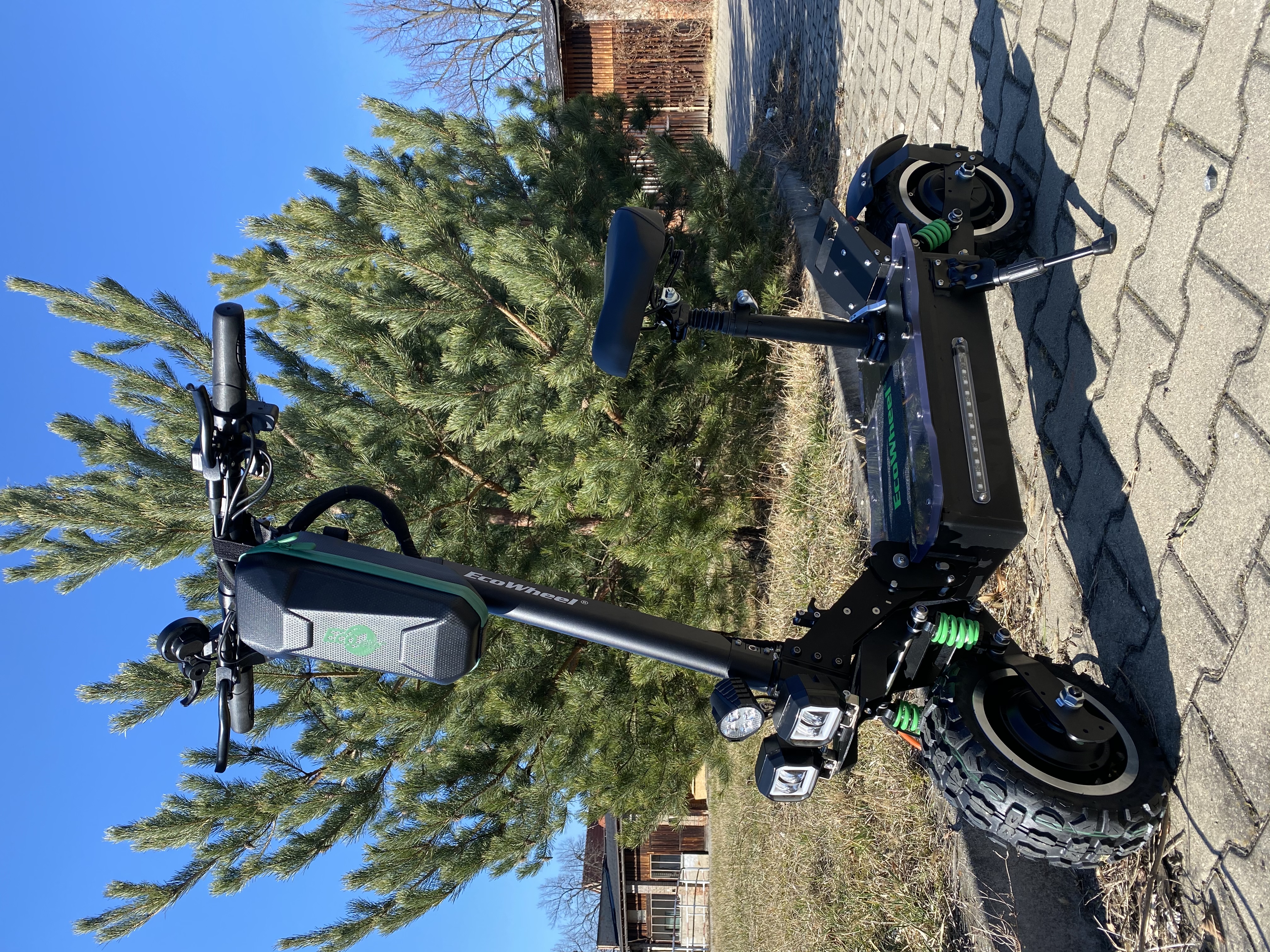 2WD EcoWheel K100 elektrická koloběžka 3200W 26AH