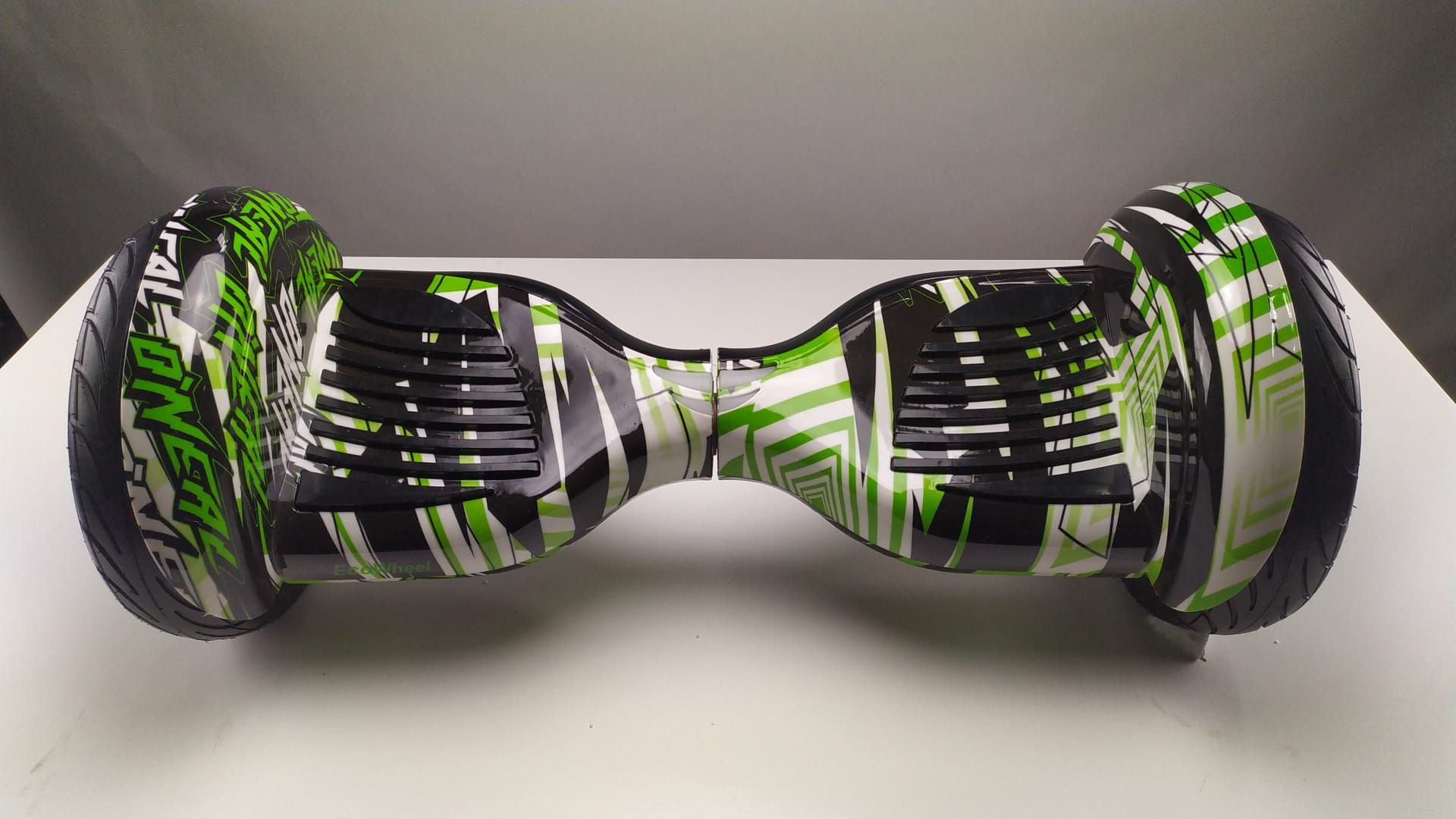 Hoverboard Cross NEW 10" Offroad - green grafitty