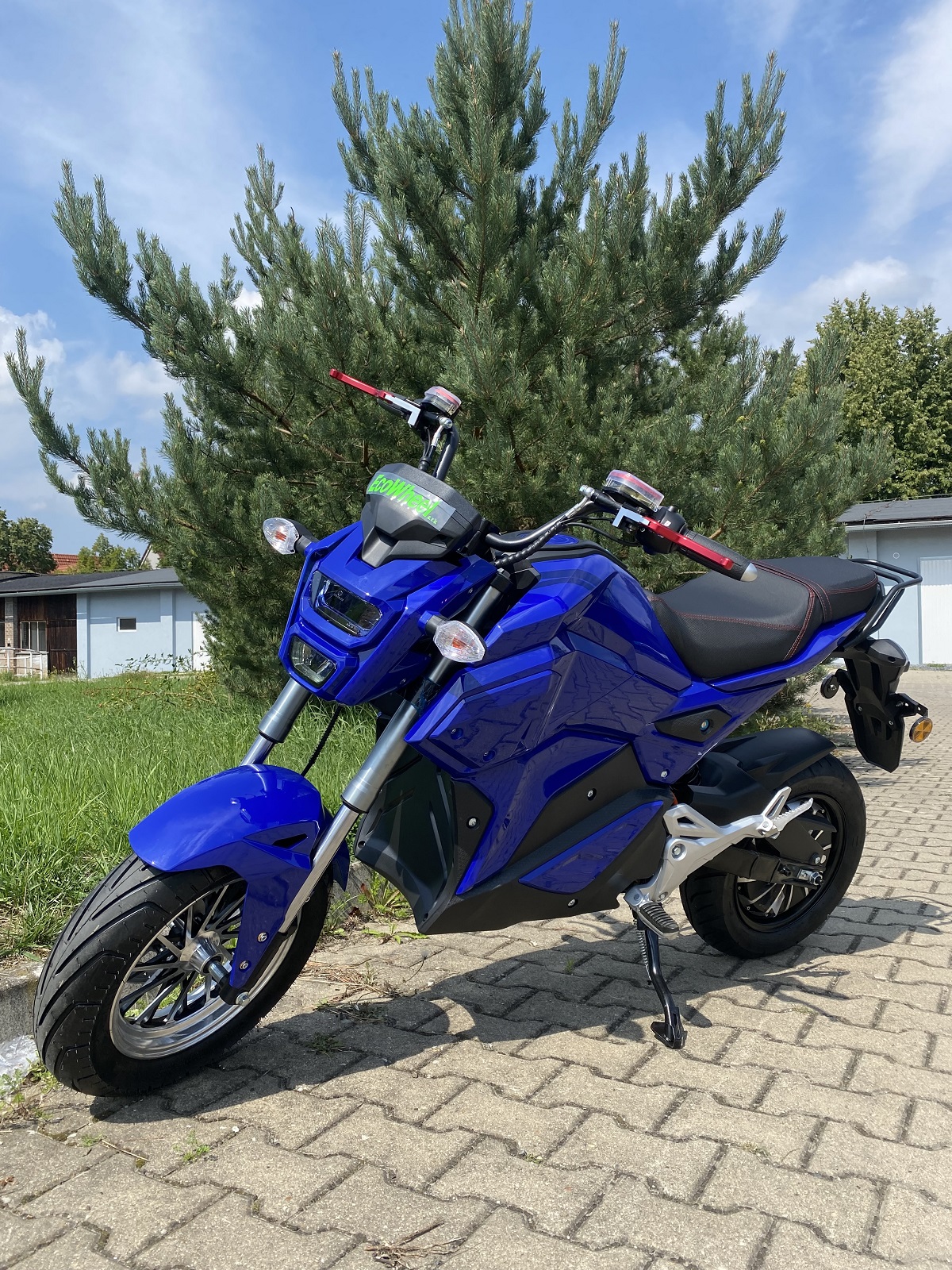 Elektrický skútr EcoWheel G5 ENDUR 2000W 40Ah 72V COC - Modrá