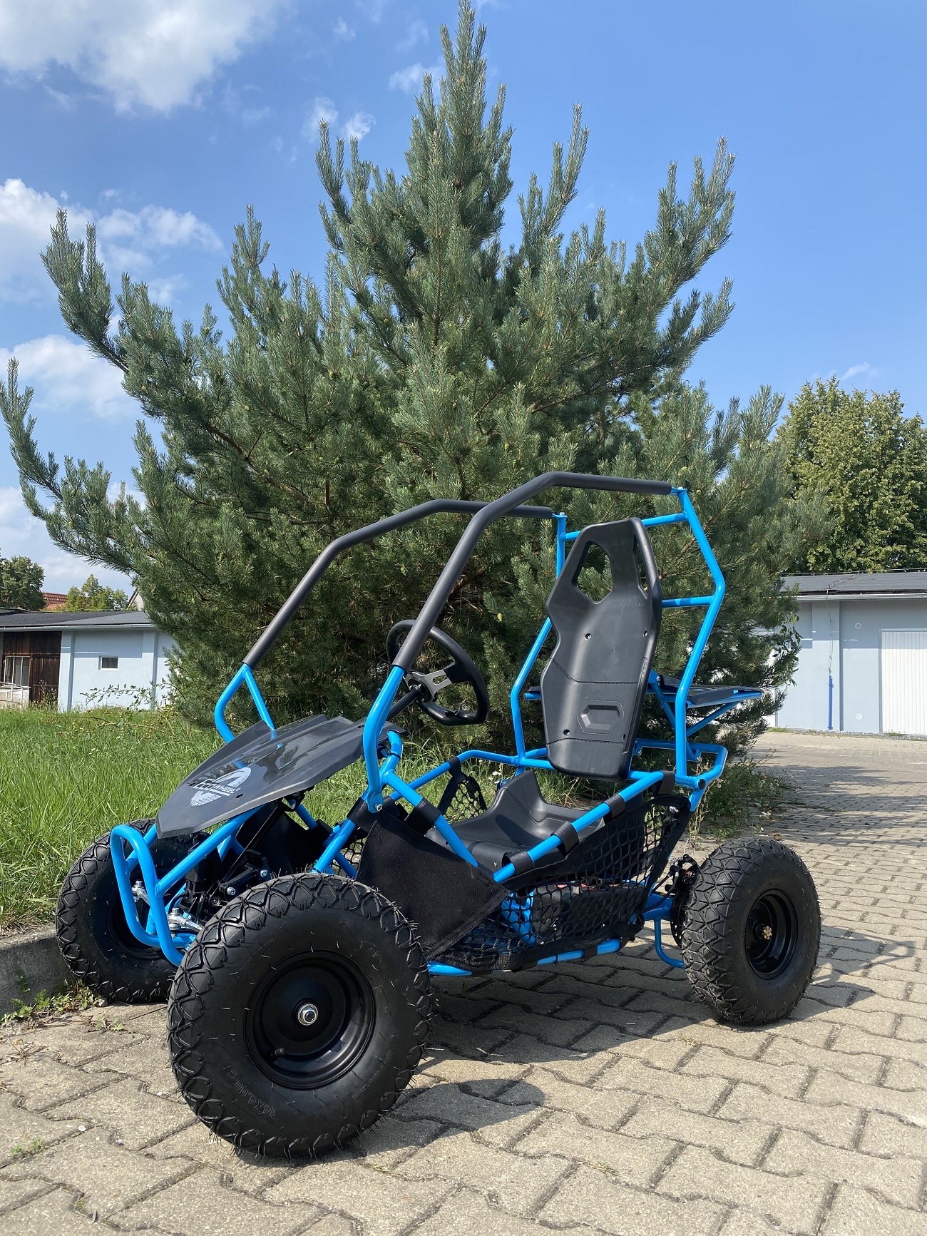 Elektrická buggy EcoWheel GULIT4 1000W modrý