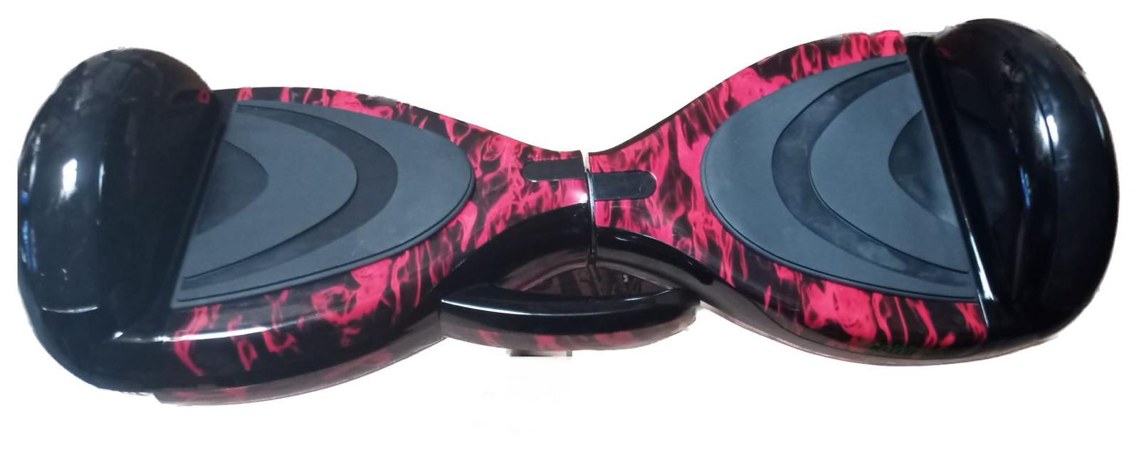 Hoverboard Premium s bluetooth reproduktorem - ohnivá