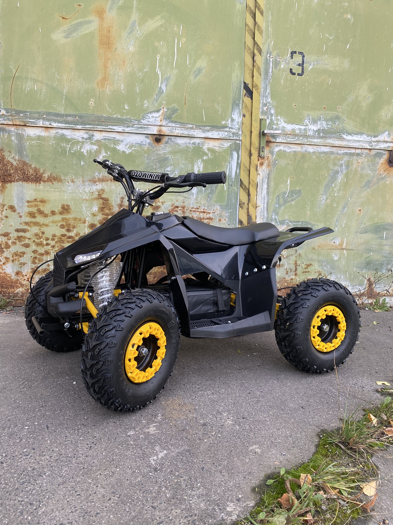 Elektrická čtyřkolka EcoWheel EBE3 1060W černá