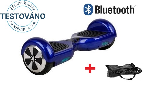 Hoverboard Standard modrá s bluetooth reproduktorem