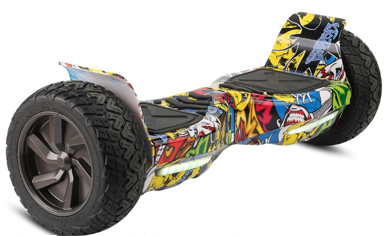 Hoverboard Hummer bluetooth, Grafitty yellow