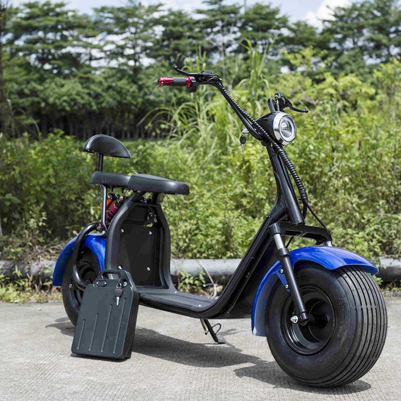 Elektrická koloběžka EcoWheel GR7 2000W 20Ah - modrá