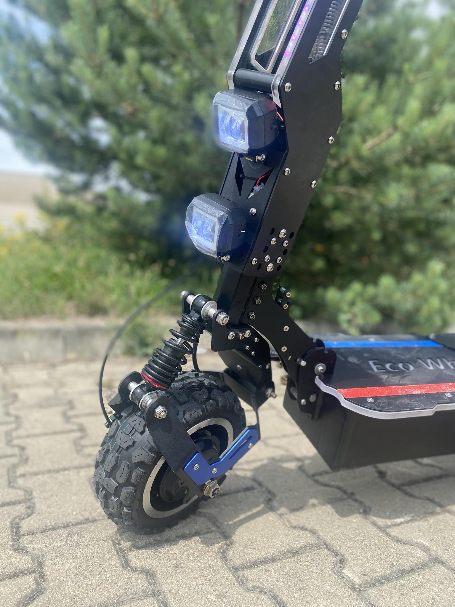 2WD Elektrická koloběžka EcoWheel Pre200 8000W 40Ah