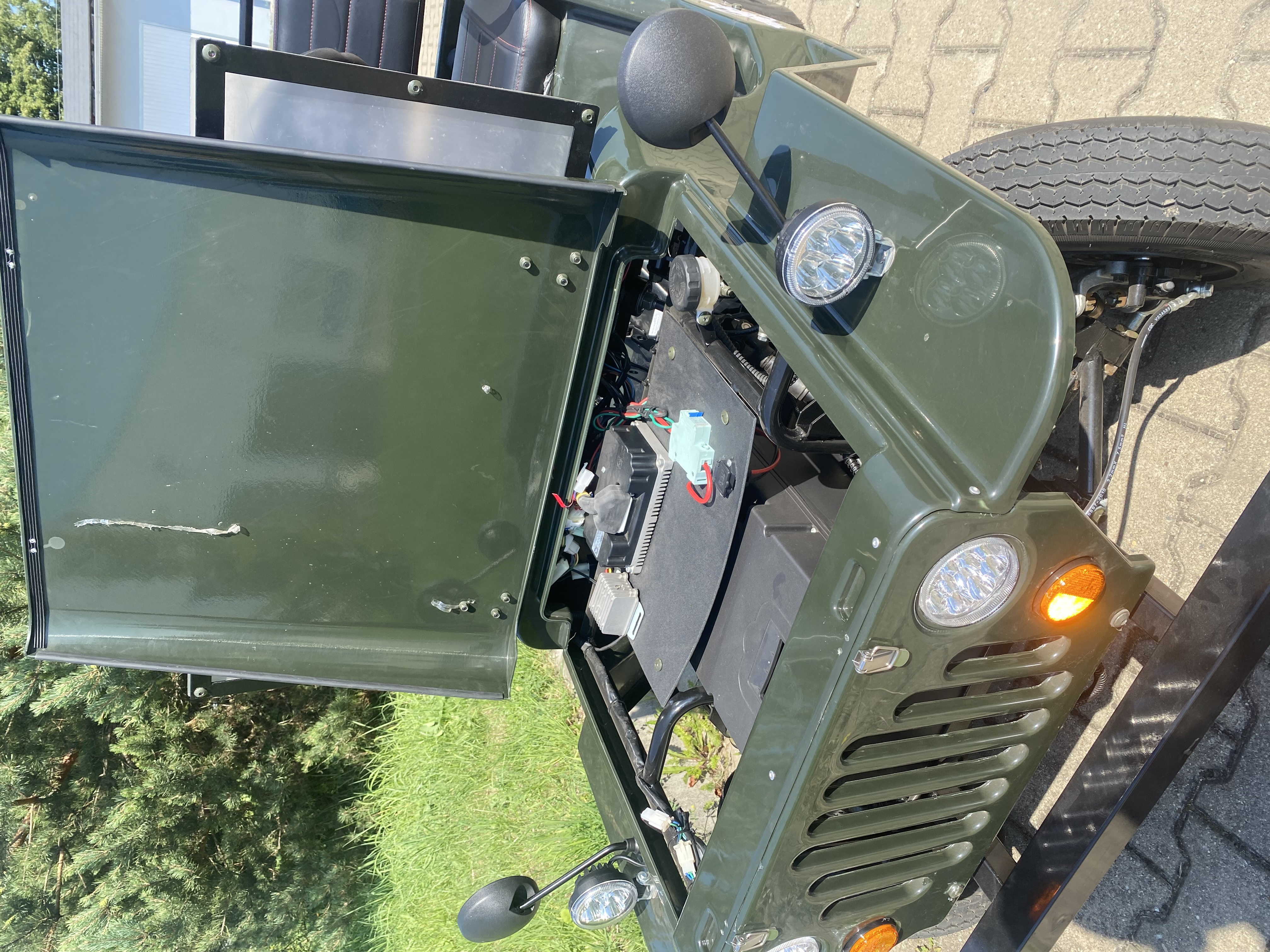 Elektrický vozítko EcoWHeel JEP8 ARMY 800W 12Ah