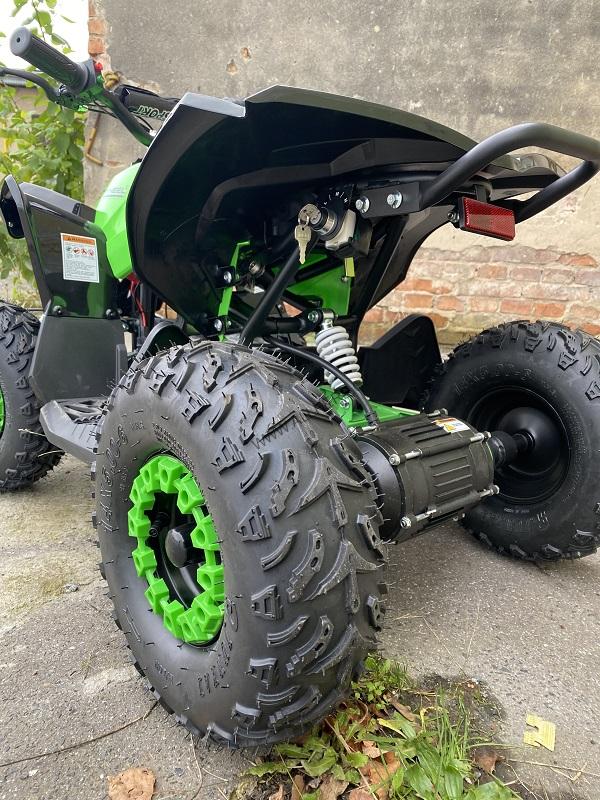 Elektrická čtyřkolka EcoWheel BERER3 1000W zelená