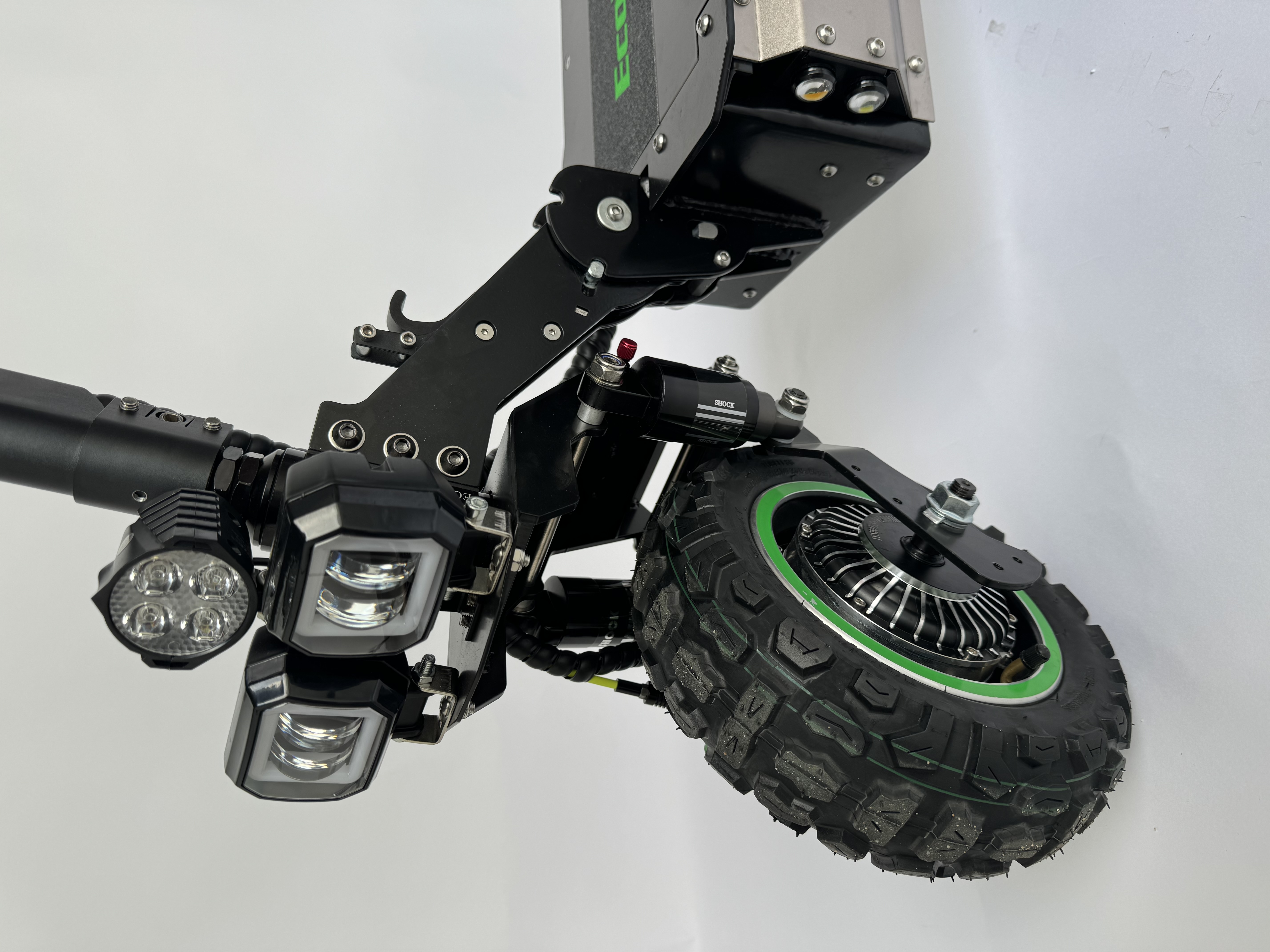 Elektrická koloběžka 2WD EcoWheel K100 AIR 3200W, LIMITATION 25Ah