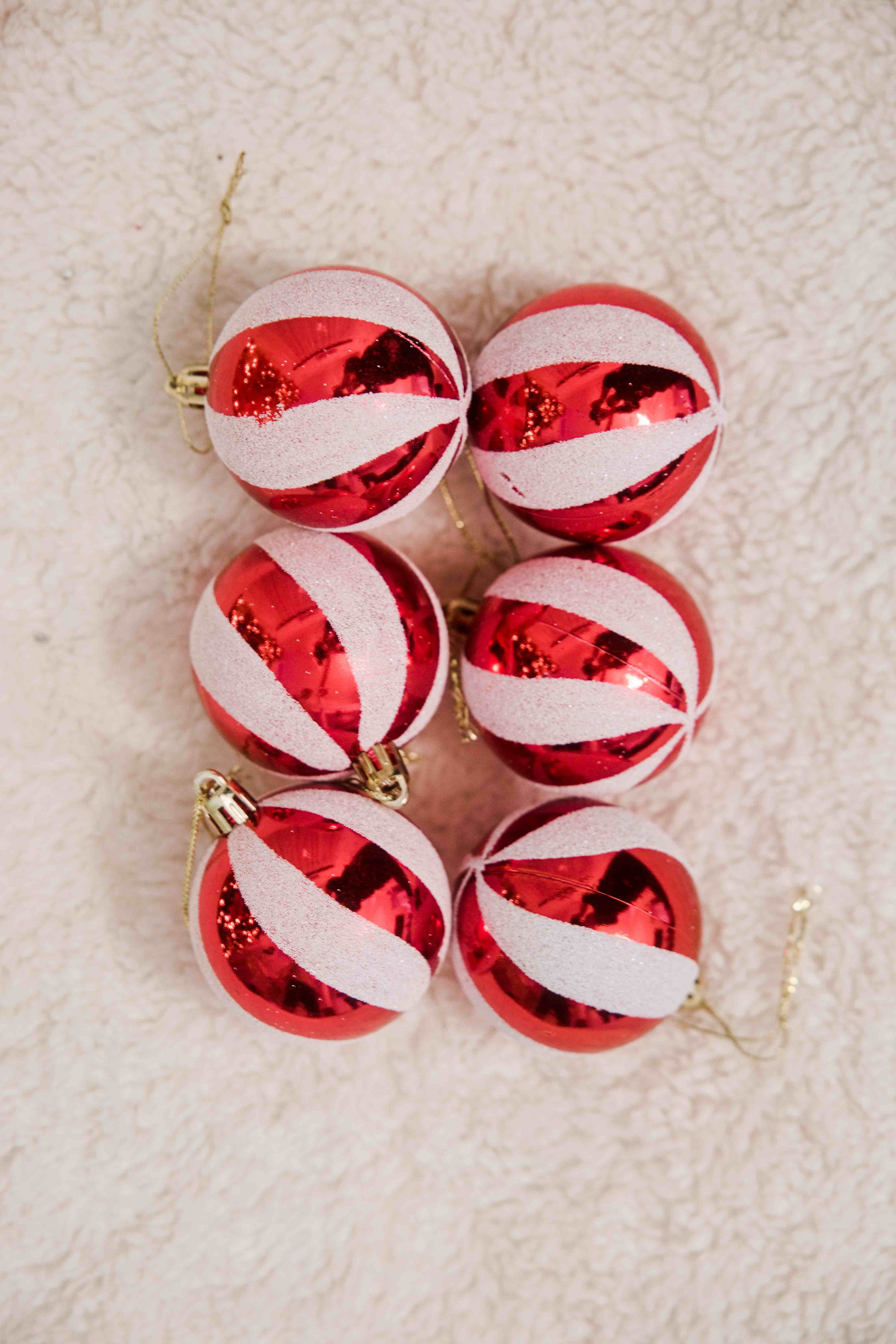 Vánoční ozdoby set 6 koulí EcoSpark KB26 6cm