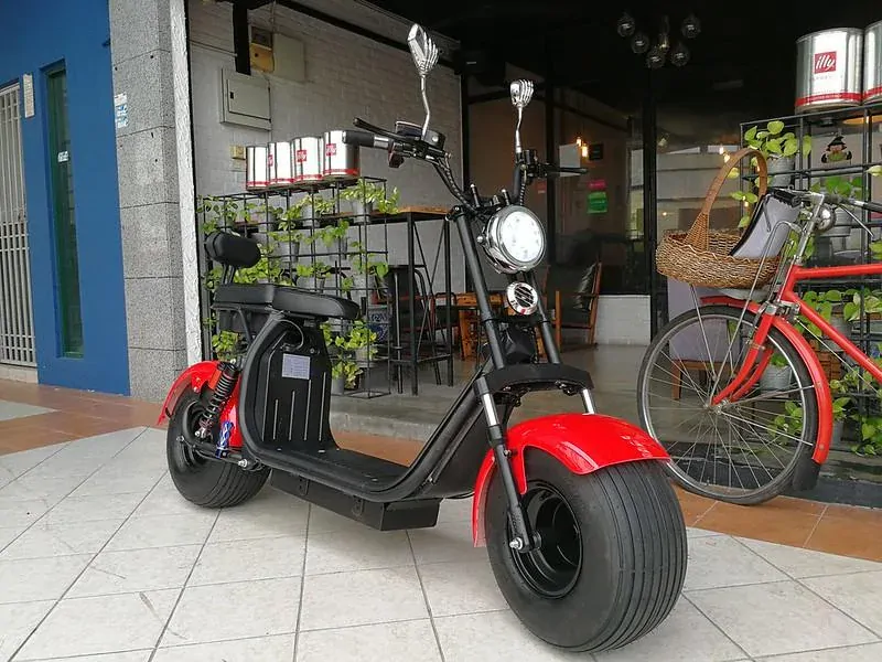 Elektrická koloběžka EcoWheel GR10X 40Ah - hnědá