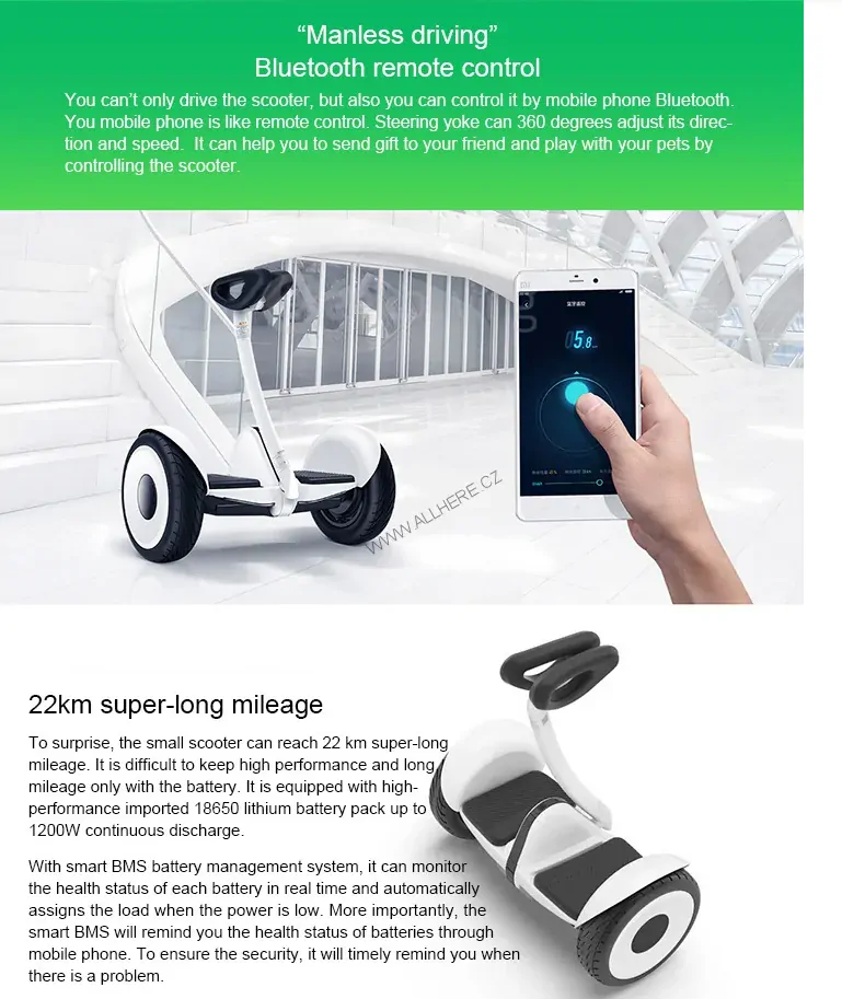 Mini segway Ulite