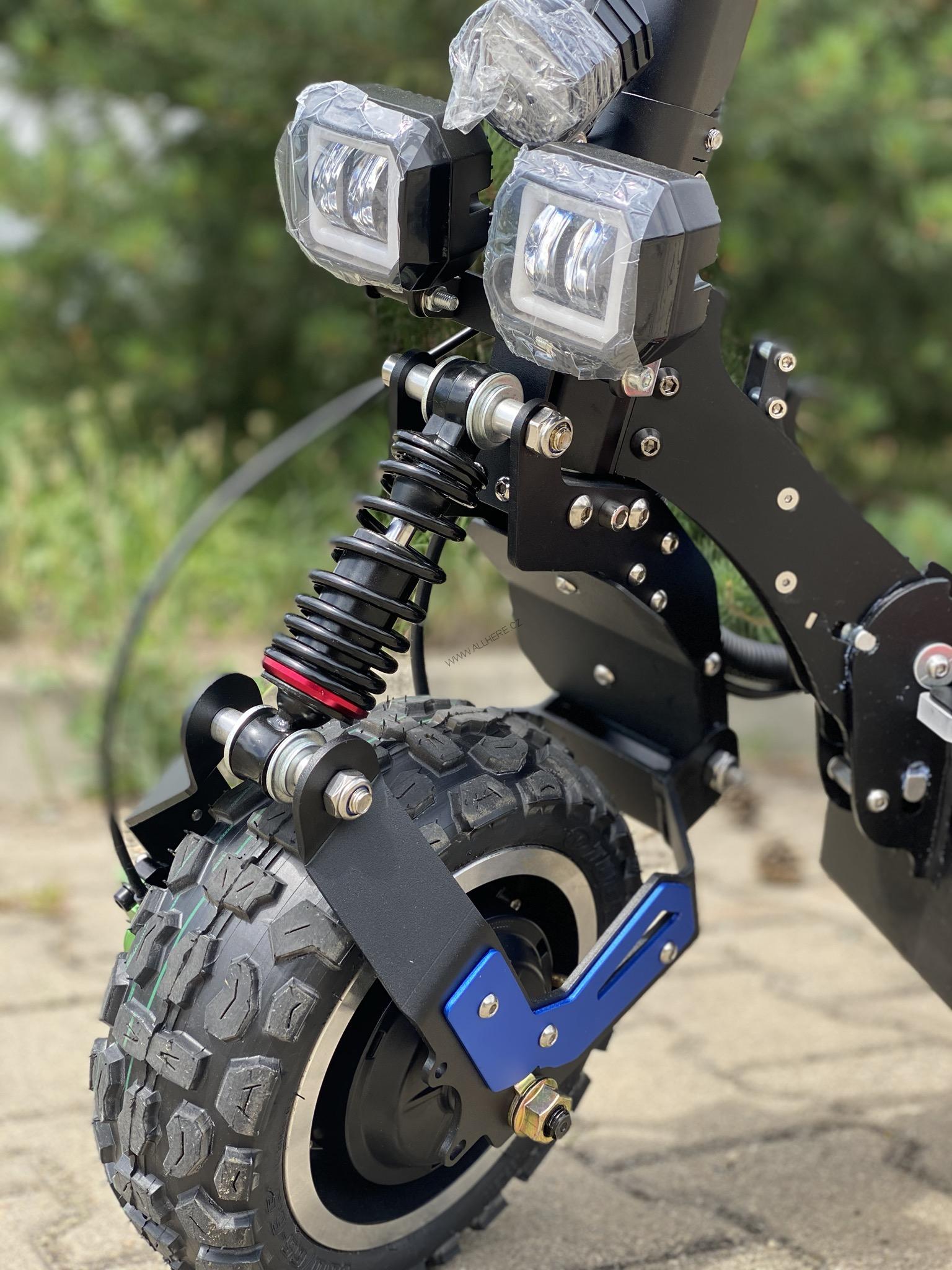 2WD Elektrická koloběžka EcoWheel Tit8 7000W 30Ah