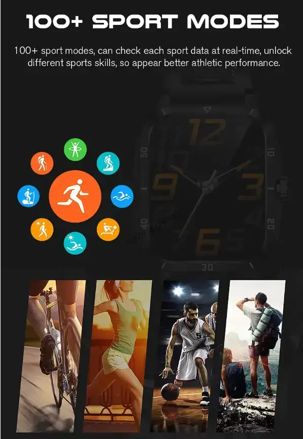 Chytré hodinky EcoSpark Vira71 voděodolné