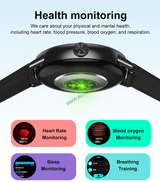 Chytré hodinky EcoSpark UG5 1,43" amoled BT