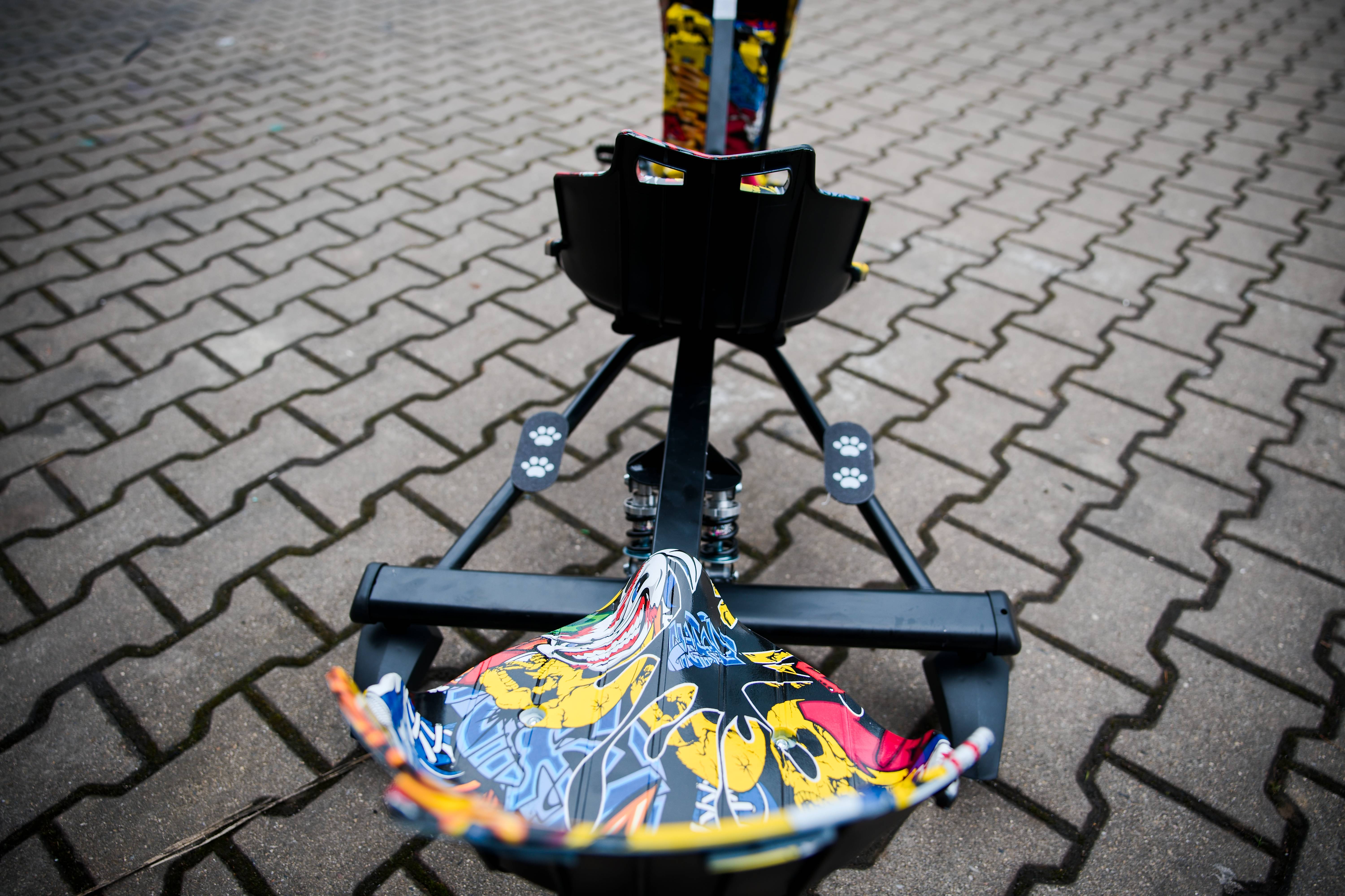EcoWheel Elektrická driftovací Tříkolka DOUBLE