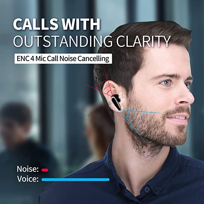 Bezdrátová sluchátka EcoSpark BX19 černá