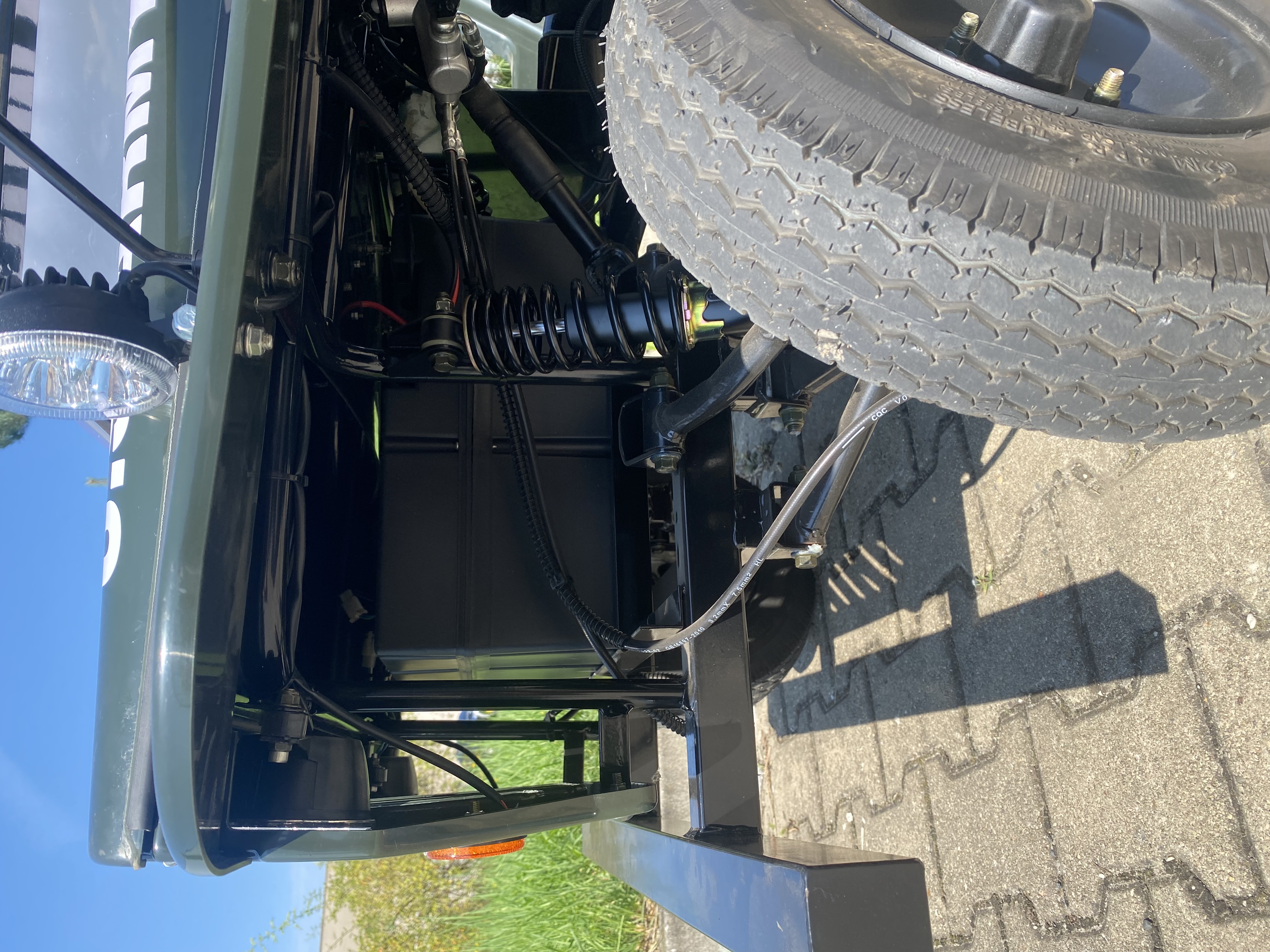 Elektrický vozítko EcoWHeel JEP8 ARMY 800W 12Ah