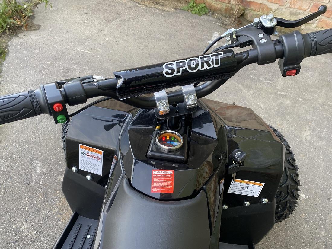 Elektrická čtyřkolka EcoWheel EBE3 1060W černá