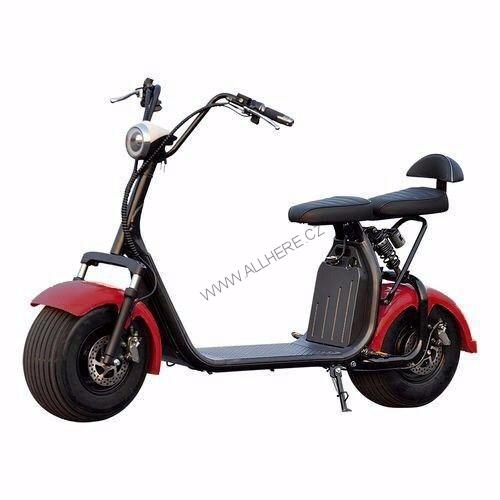 Elektrická koloběžka EcoWheel GR7 2000W 20Ah - černá