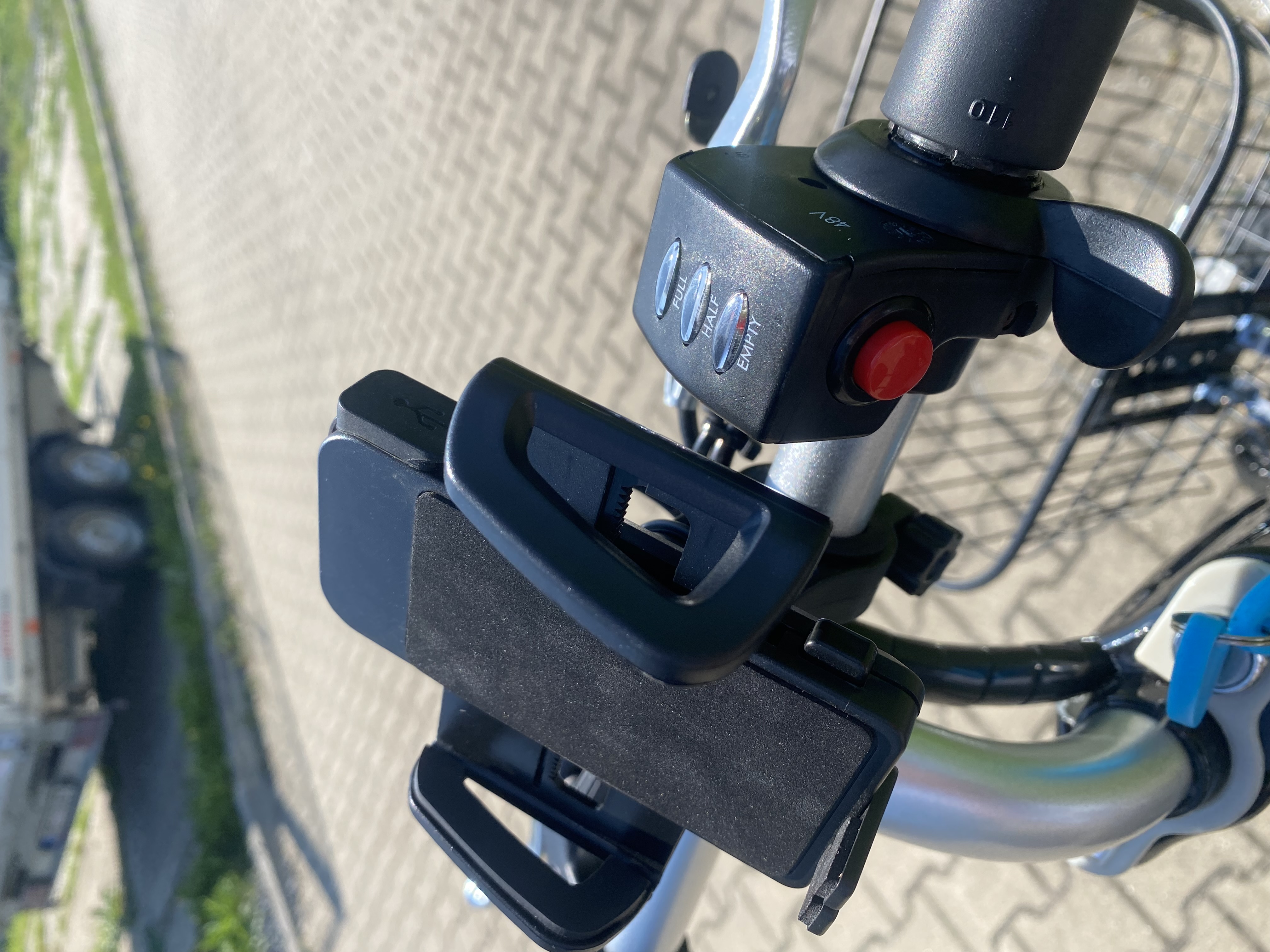 Elektrická tříkolka EcoWheel G32 1000W 12Ah modrá