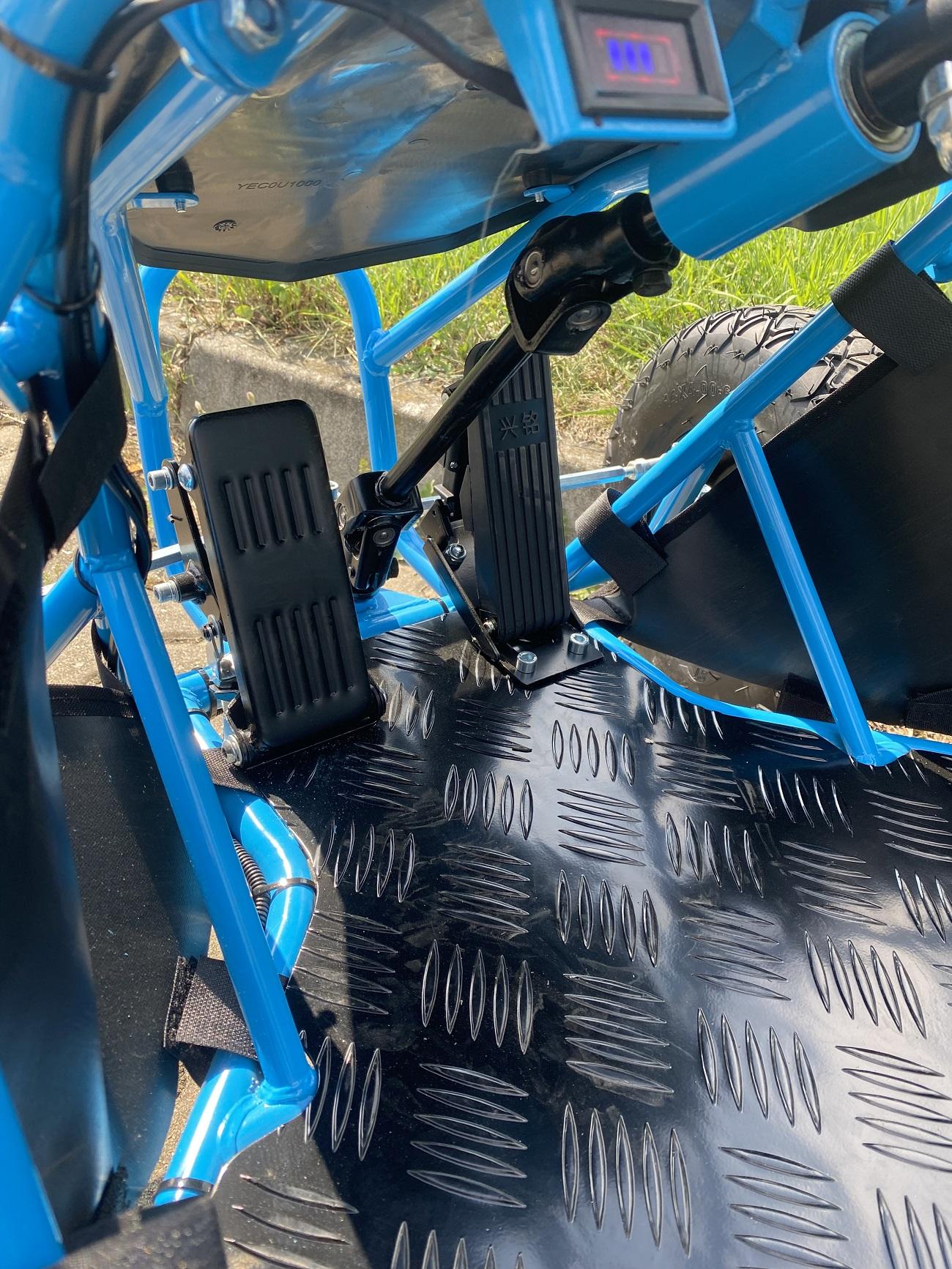 Elektrická buggy EcoWheel GULIT4 1000W modrý