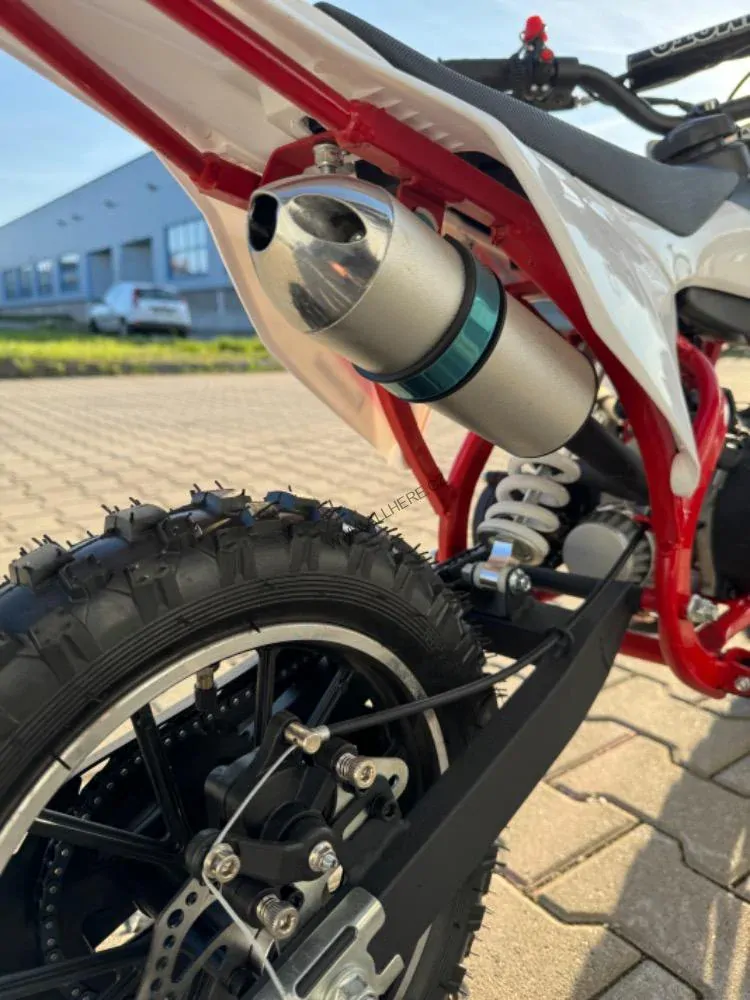 Minicross motorka ECOSPARK ULIT 49ccm 2T - červená