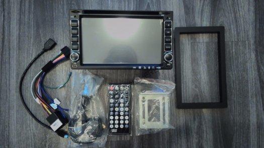 2 din autorádio,česká NAVIGACE, GPS, video,dotykový display bluetooth act.