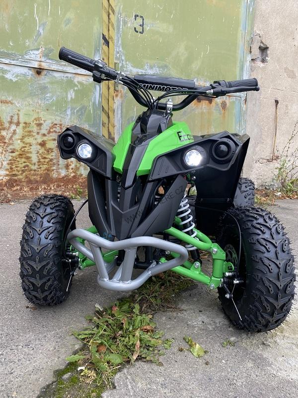 Elektrická čtyřkolka EcoWheel BERER3 1000W zelená